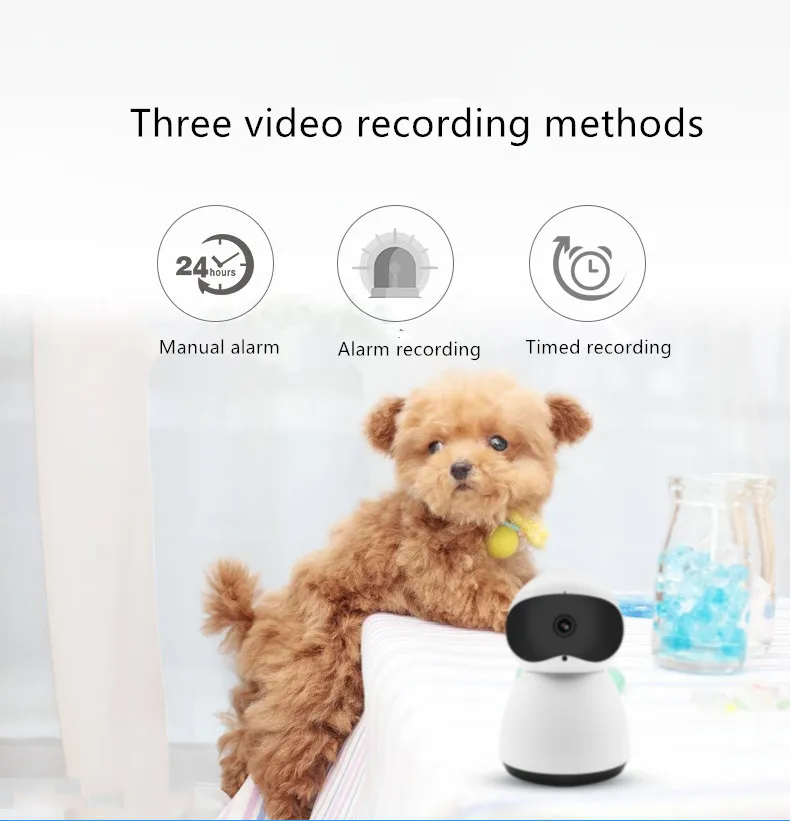 CHHD 1080 p HD Беспроводная IP система видеонаблюдения с ночным видением детский
