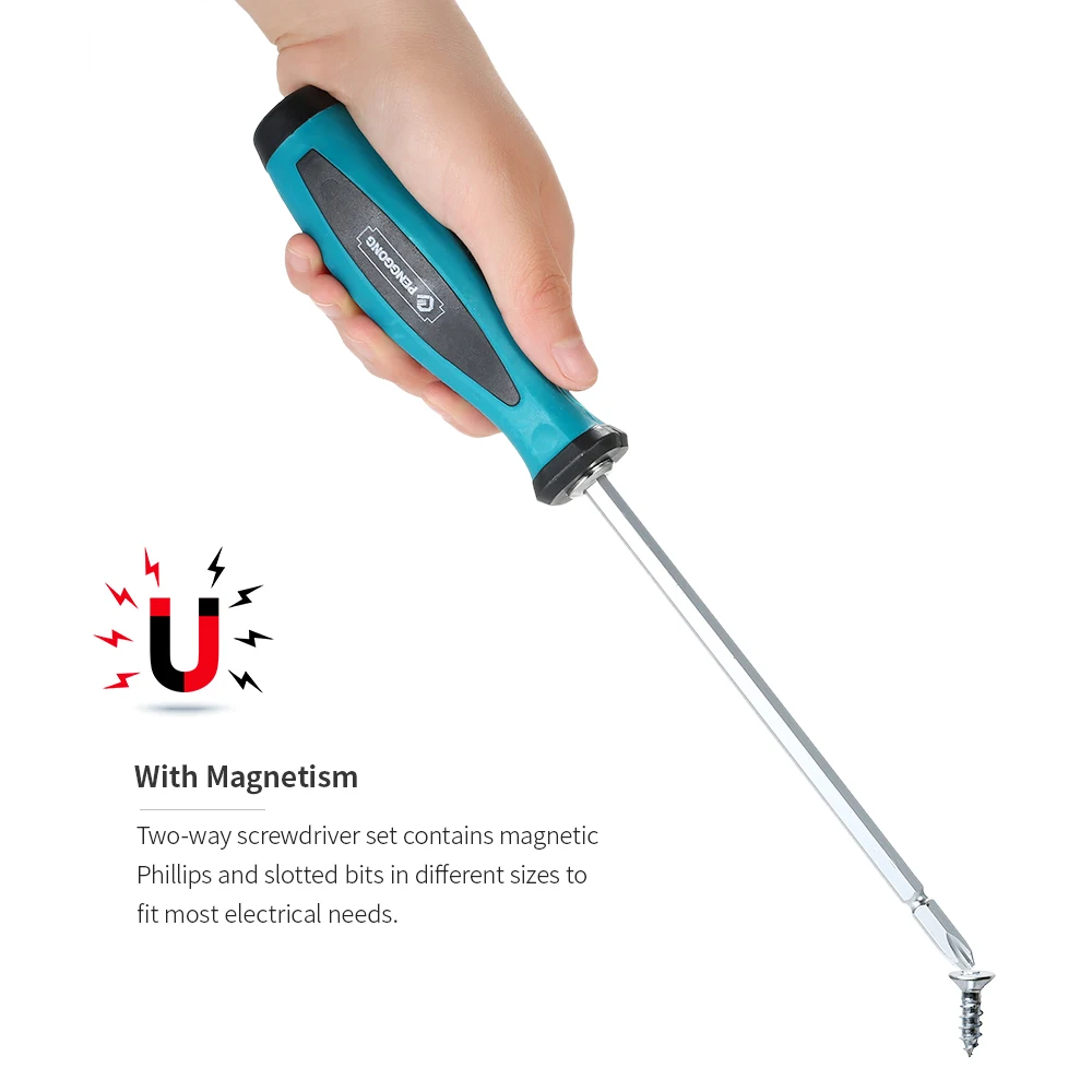 Набор отверток с двойным винтом 5 шт. двухсторонняя отвертка прорезями набор