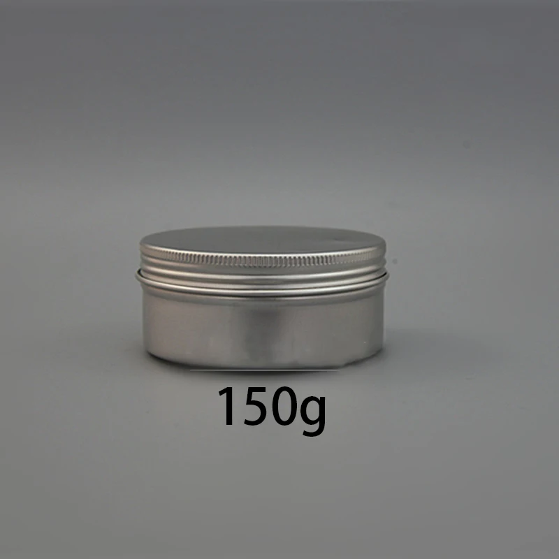 150 г алюминиевые фотообои Пустые контейнеры с винтовой крышкой черные розовые