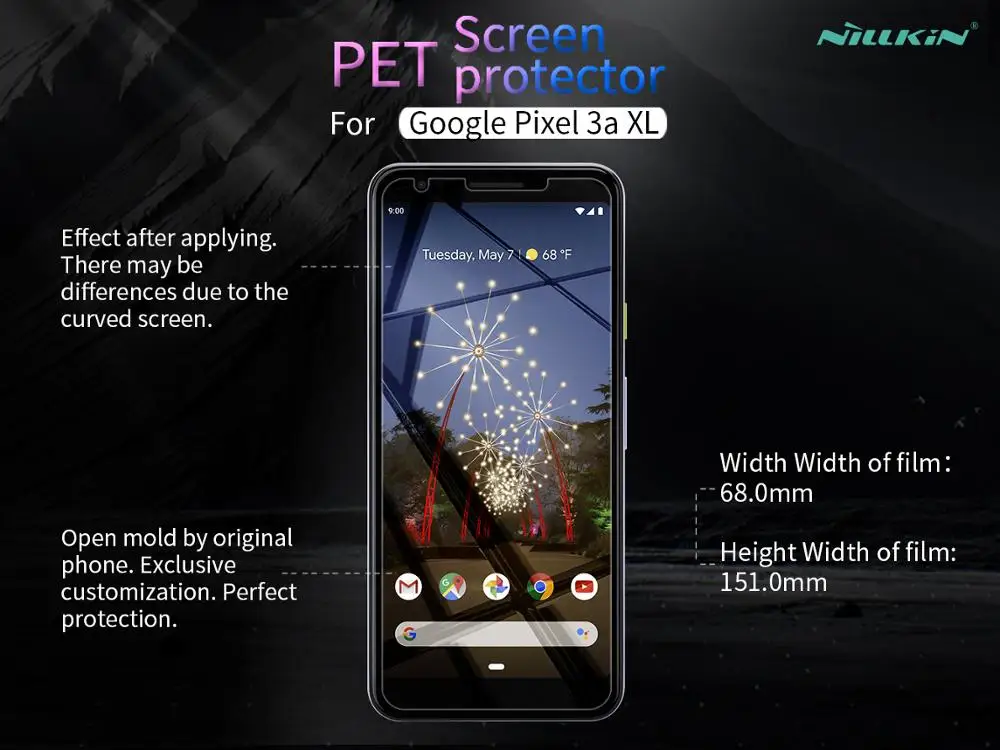 2 шт./партия для Google pixel 3a XL NILLKIN кристальная супер прозрачная защитная пленка или Антибликовая матовая защитная пленка для экрана