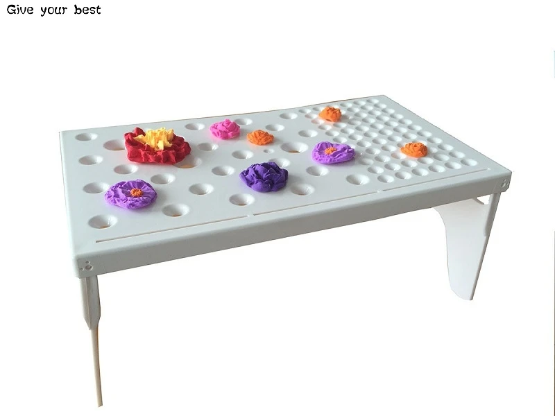 Fondant (сахарная) Инструменты для тортов цветов из мастики формируя Pad мультфильма