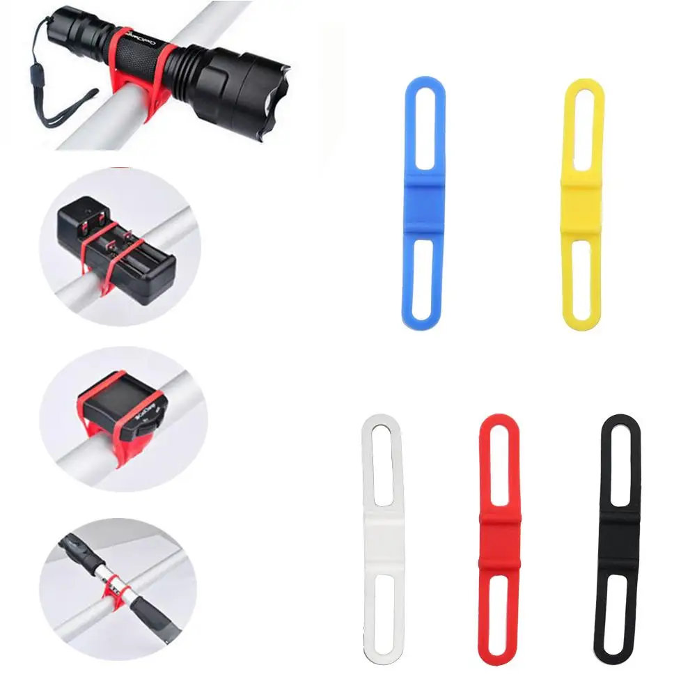 Силиконовый ремешок Горный Дорожный велосипед факел полосы для телефона и