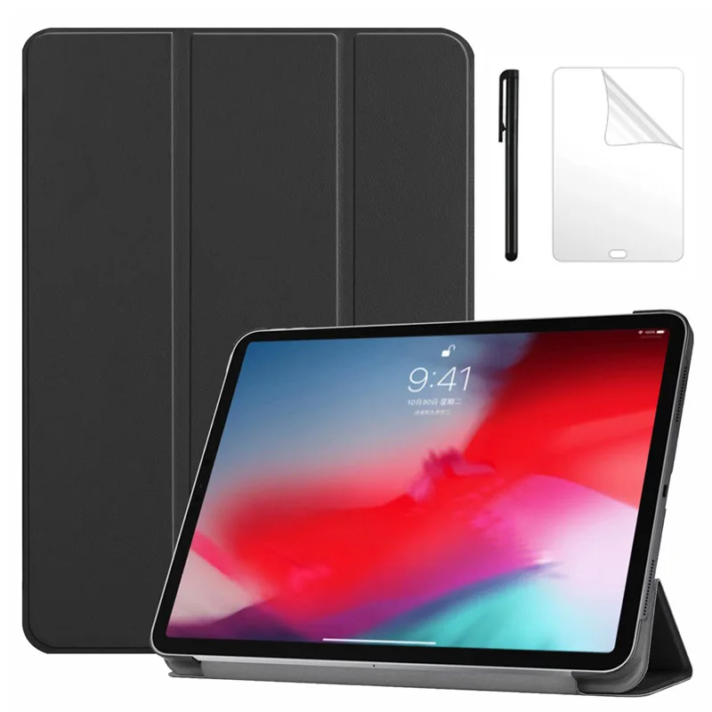 Ультратонкий умный чехол из искусственной кожи для Apple iPad Pro 11 2018 складной