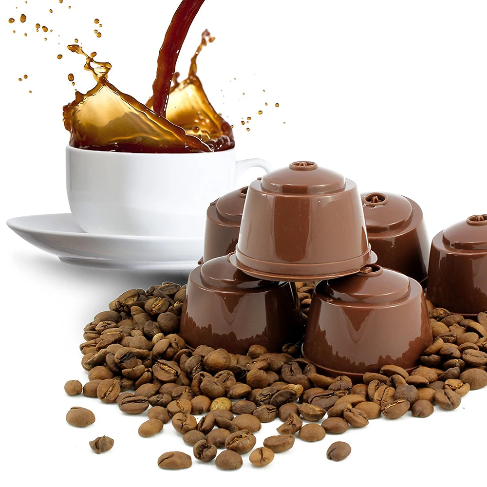2 шт. многоразового combinacapsule Кофе капсулы Nescafe Dolce Gusto пользования пополнения с 1