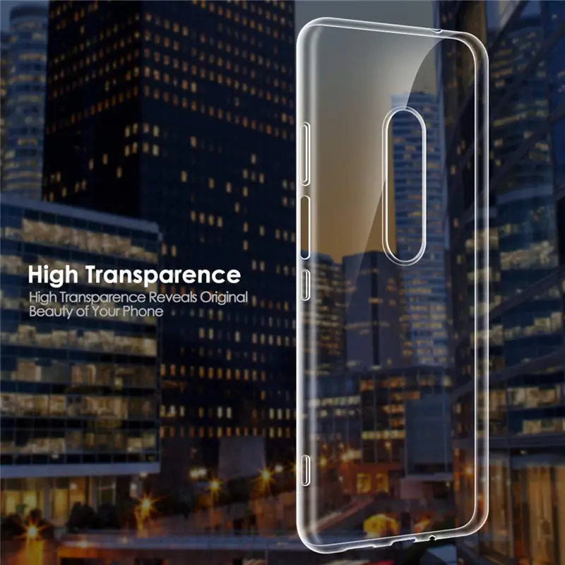 Для Sony Xperia 1 прозрачный мягкий чехол из ТПУ для Xperia1 J8110 J8170 J9110 силиконовый