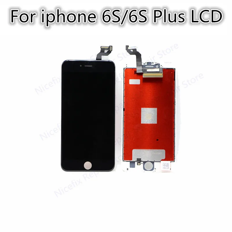 ЖК дисплей для iPhone 6S с 3D сенсорным экраном дигитайзер в сборе черный/белый цвета +