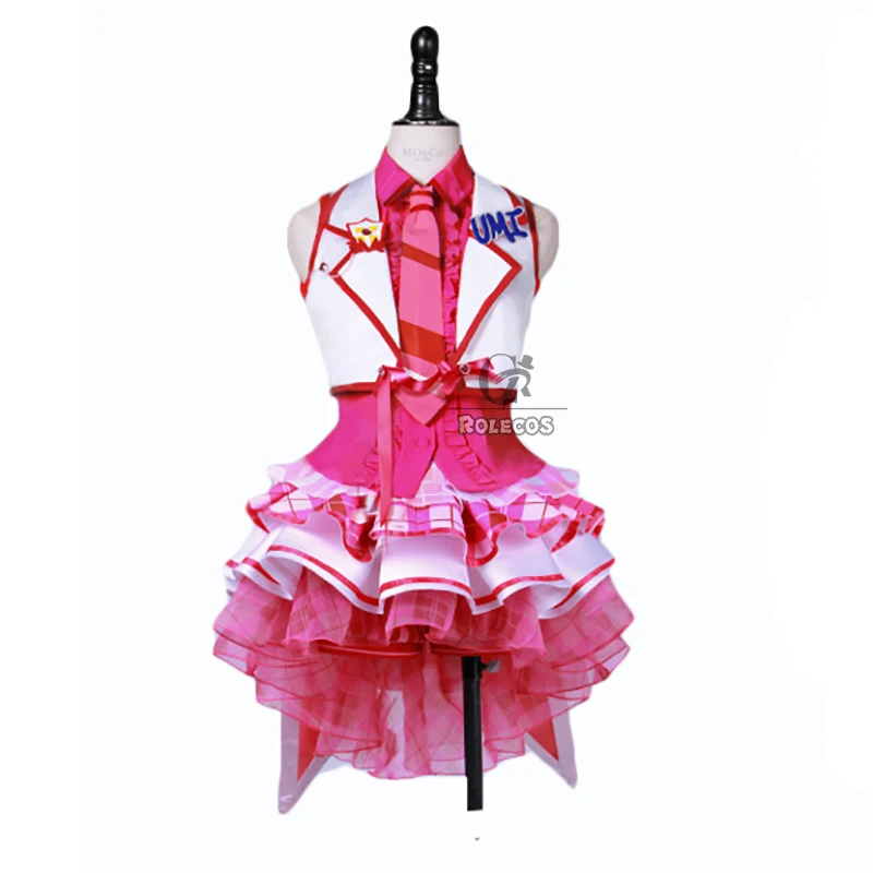Rolecos японского аниме Love Live! Костюмы для косплея Косака Хонока Котори минами аясе