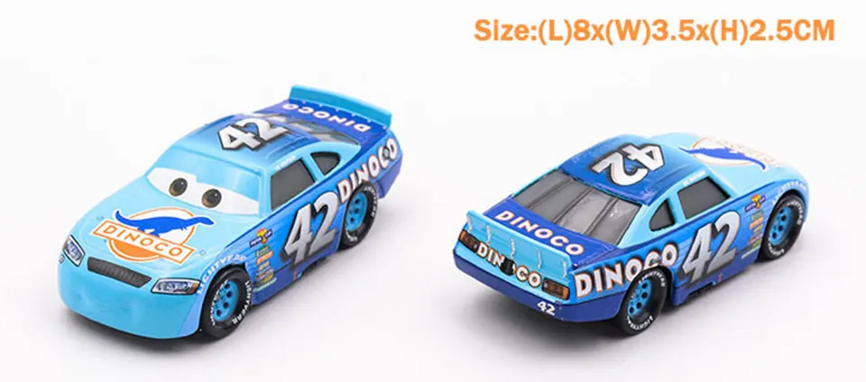 Pixar Cars3 мисс оладьи черный Джексон Storm Смоки Diecasts металлического сплава Прокат