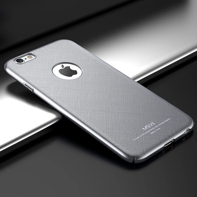 Модный нескользящий жесткий пластиковый чехол с крестиком для iPhone 6 6s Plus матовый