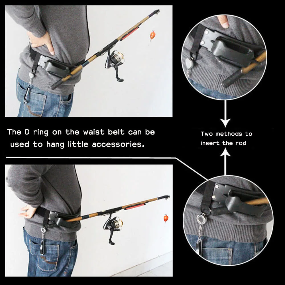 Big Fish Sea Fishing Adjustable Fighting Belt Stand Up Rod Holder Tackles | Спорт и развлечения