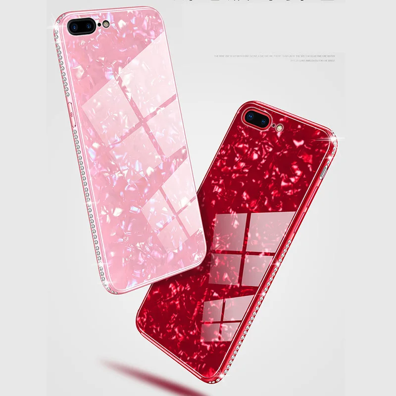 Чехол BFOLLOW с мраморным бриллиантом и блестками для iPhone 6 6S Plus/7 8 Plus/X XS MAX XR роскошная