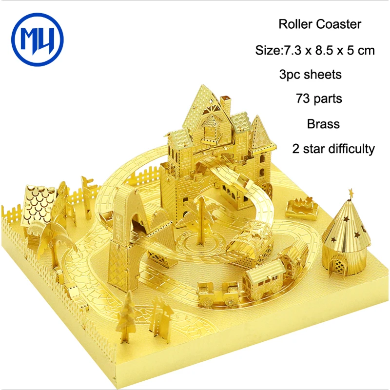 MU 3D металлическая головоломка Siege Tank Battle крейсерская модель DIY 3D лазерная резка сборка паззл игрушки настольные украшения подарок для взрослых
