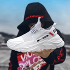 Мужские кроссовки для бега, сетчатые, для ходьбы и бега