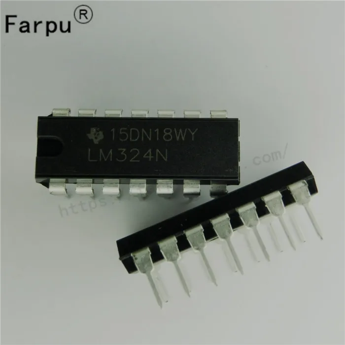 Lm324n в LM324 dip 14 Новый отечественный|lm324|lm324nlm324 ic |