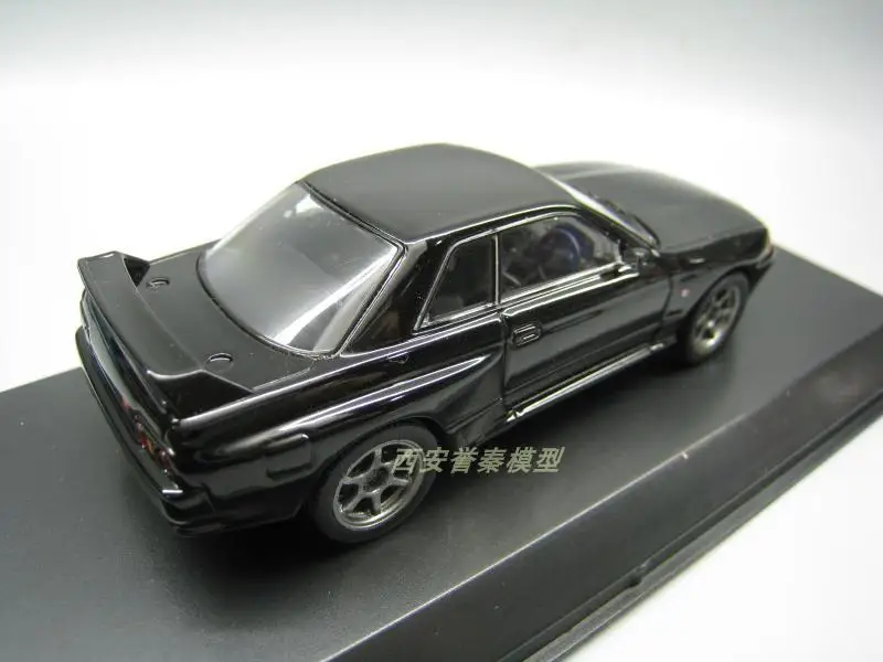 1/43 Редкие образцы литой металл японский 1989 GTR32 автомобильный Настольный дисплей Коллекция Модель игрушки для детей