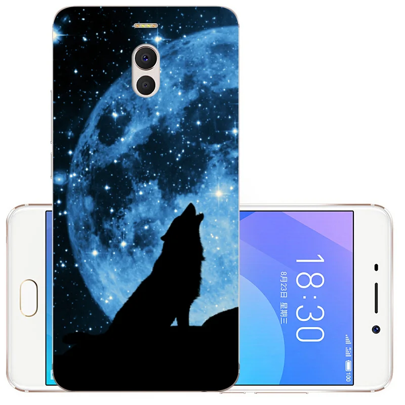 Fanatu ТПУ Meizu M6 Note M721H силиконовый чехол для телефона 5," Meizu M6 Note Мягкий защитный чехол для задней панели m 6note чехол с изображением цветов
