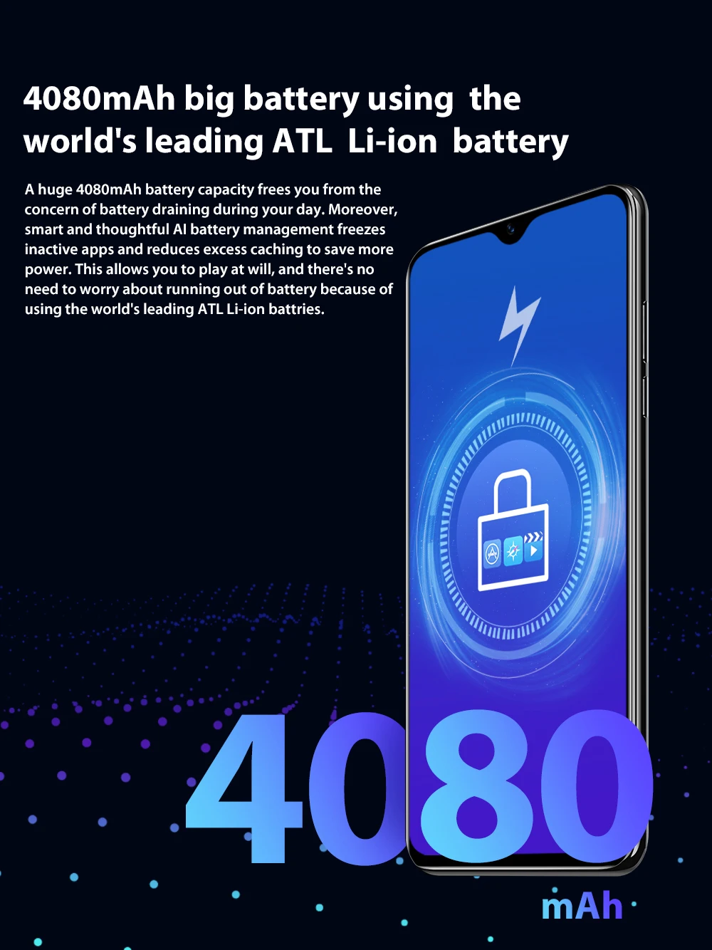 Blackview A60 PRO смартфон с четырёхъядерным процессором MT6761 ОЗУ 3 ГБ ПЗУ 16 4080 мАч 13 МП