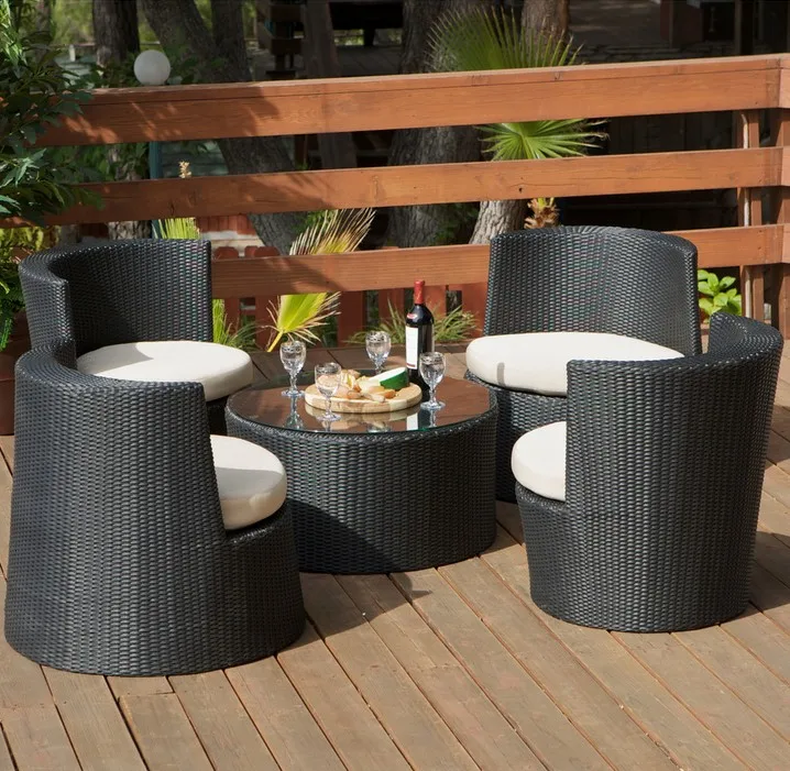 Мебель из ротанга в латинском стиле секционный диван форме пули |