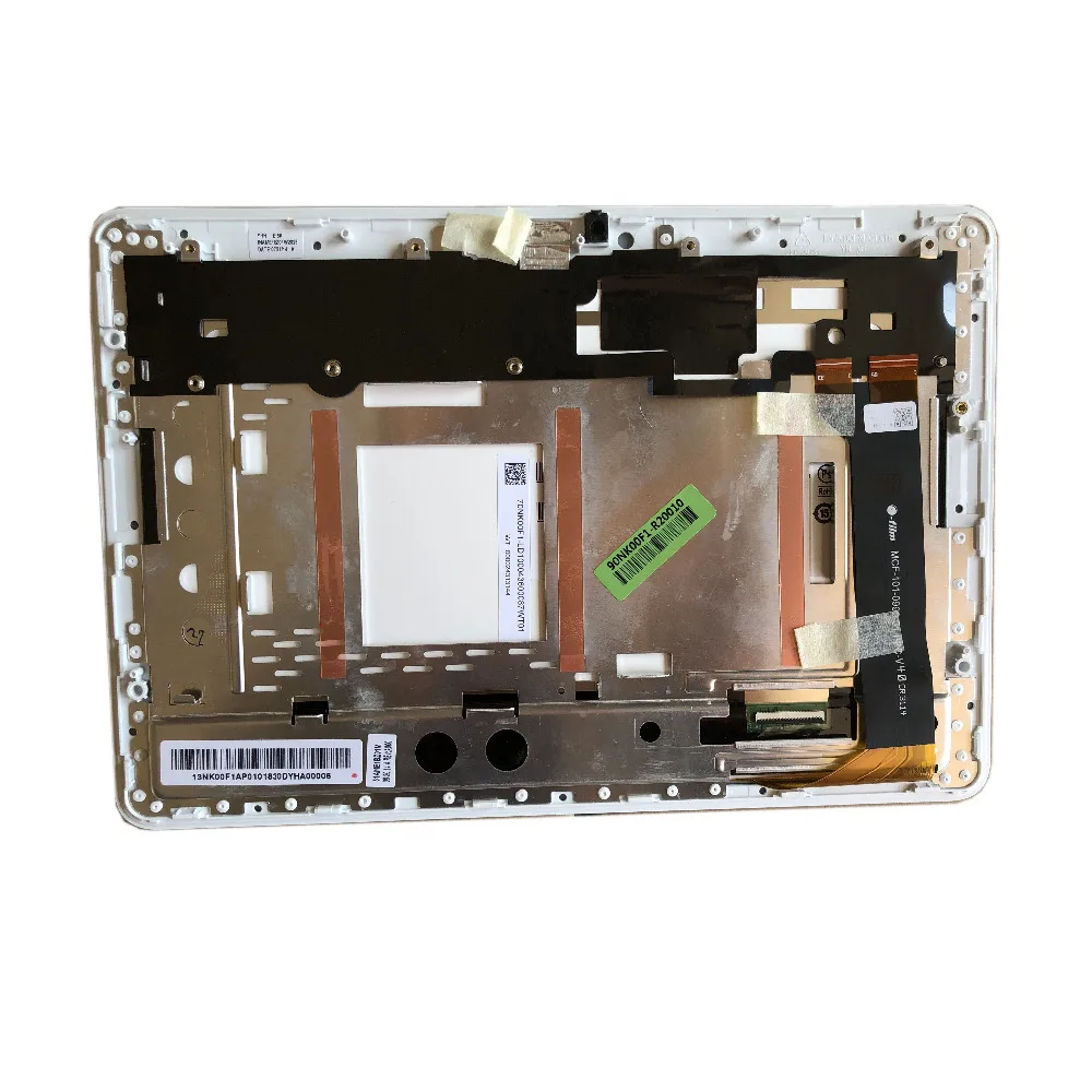 Для Asus ME102A K00F Φ V3.0 V2.0 LCD LED с белой рамкой|ЖК-экраны и панели для планшетов| |