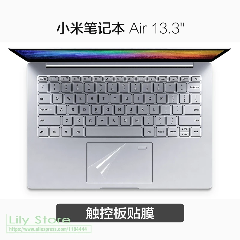 Mi notebook Air 13 Для Xiaomi mi ноутбука air 13,3 12,5 Pro 15,6 ga mi ng 15 Сенсорная панель защитная пленка протектор ноутбука 15 13 12 дюймов тачпад - Цвет: Mi notebook Air 13