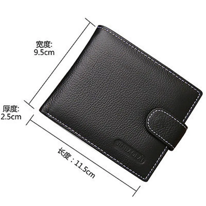 

NOENNAME_NULL Stock Men's Leather Money Clip Slim Wallet ID Credit Card Holder Coin Purse