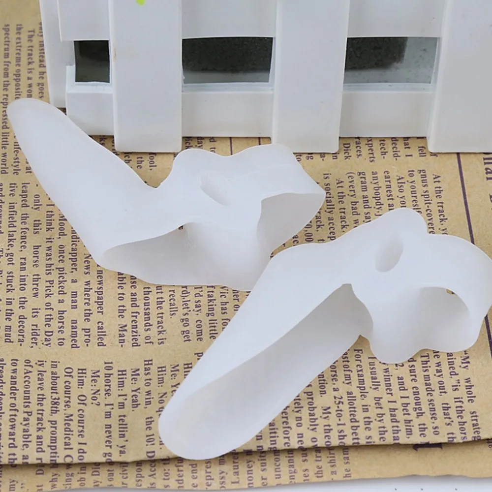 Силиконовые стельки ортопедические с большим пальцем коррекция вальгусной