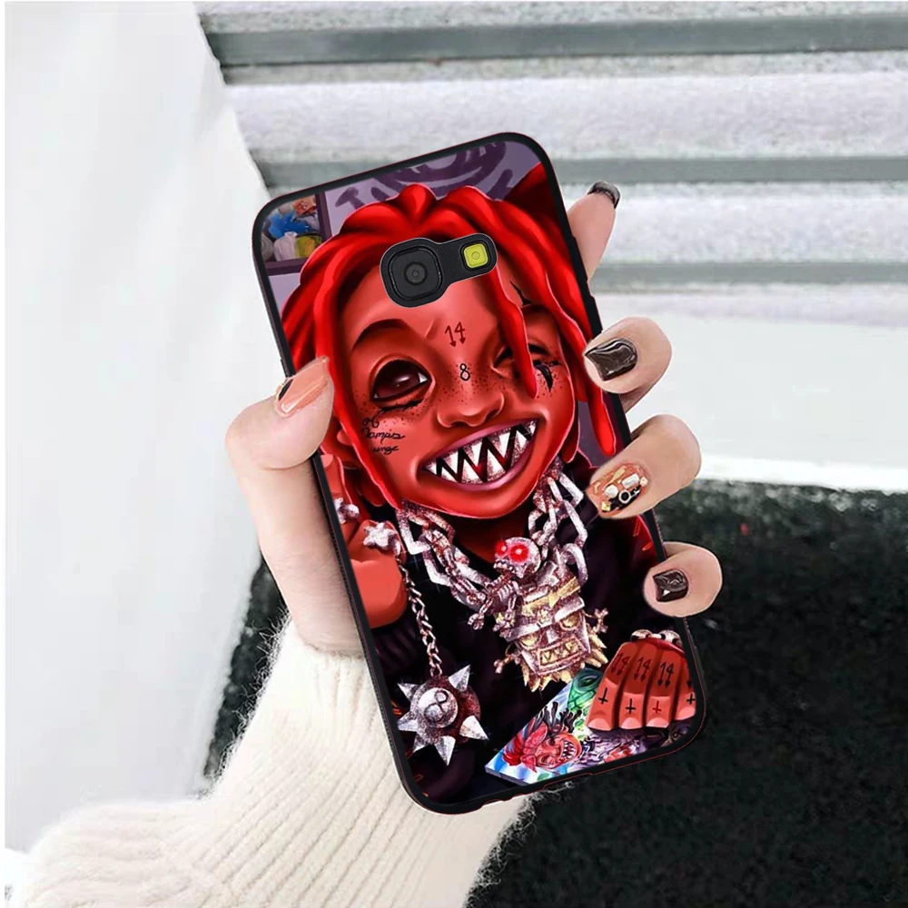 Силиконовый чехол Trippie redd Lifes a trip для Samsung A2 Core A3 A5 A6 Plus A7 A8 A9 A10 A30 A50 A60 A70 A10S A30S A50S A70s |