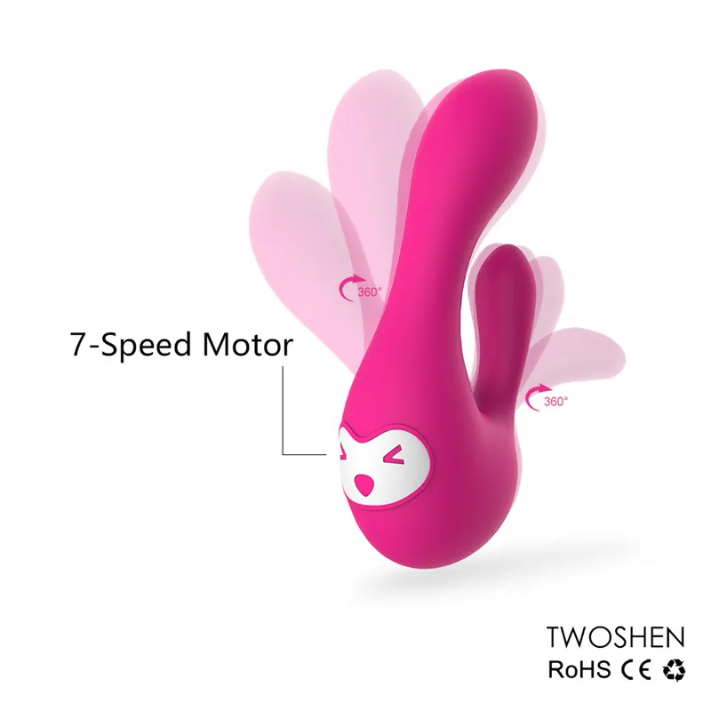 Супер Мощный Кролик 7 функциональный водонепроницаемый USB Перезаряжаемый