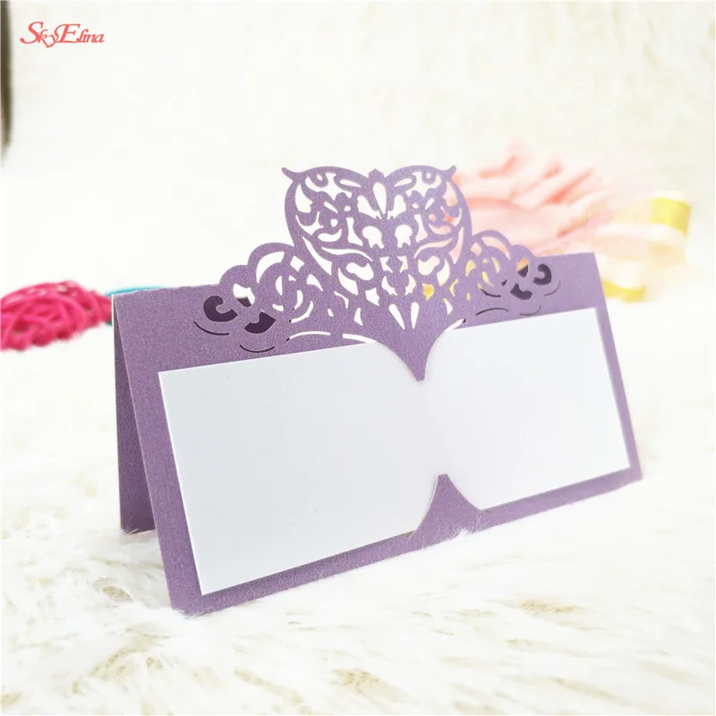 50 шт. подставка под таблицу для визитных карточек украшение свадебного банкета