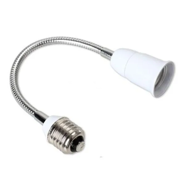 47 см длина лампочка лампа розетка E27 гусиная шея гибкий удлинитель адаптер с