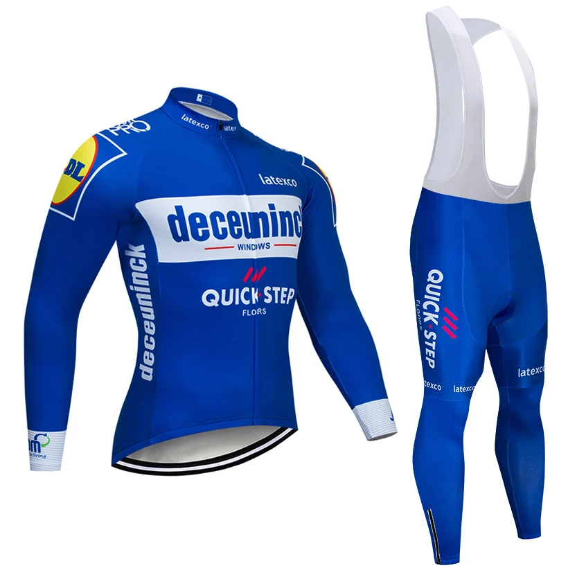 Зимняя коллекция 2019 года велосипедная кофта QUICKSTEP черный комплект велосипедных