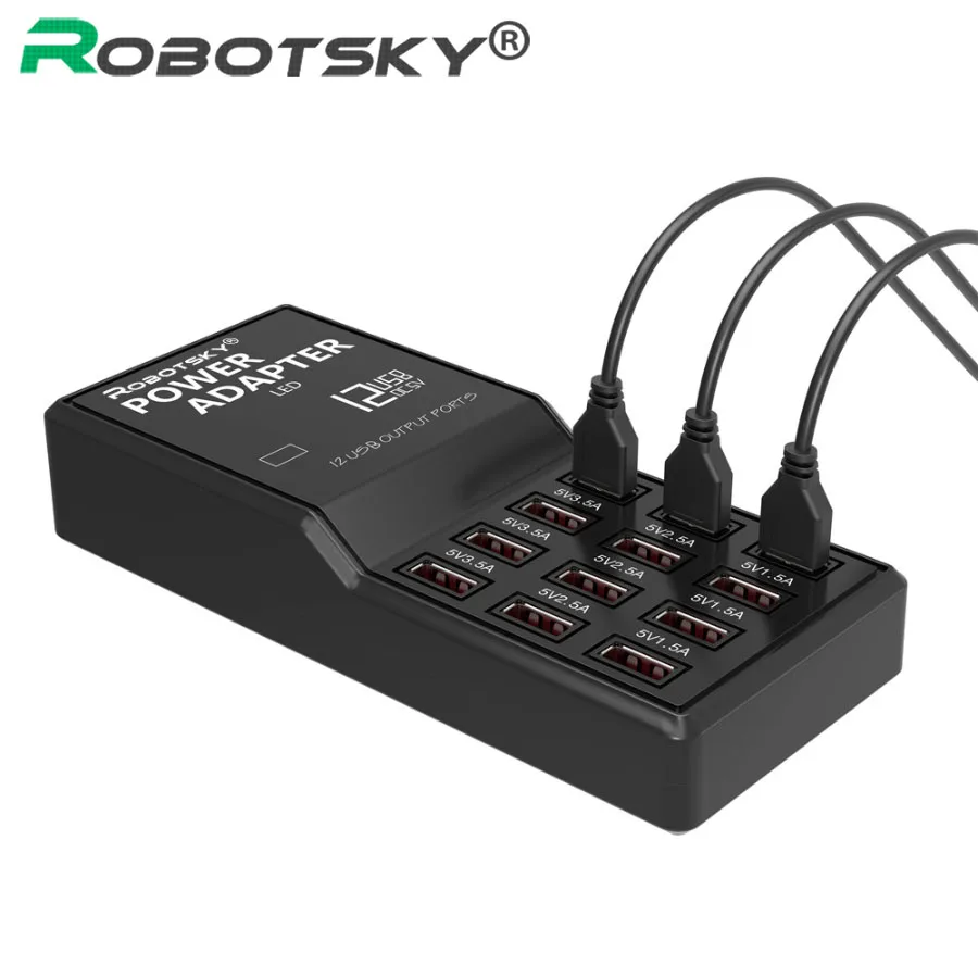 Мульти USB зарядное устройство США ЕС Великобритания AU Plug 12 портов настенное настольное зарядное устройство адаптер питания для iphone iPad samsung huawei htc планшет зарядка
