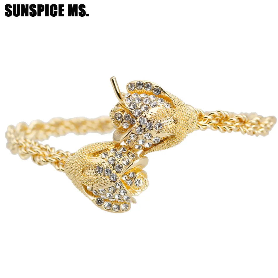 SUNSPICE-MS индийские женские ножной браслет, металлический круг, этнические свадебные украшения, бижутерия для ног, цветочный дизайн, большие размеры, свадебные подарки