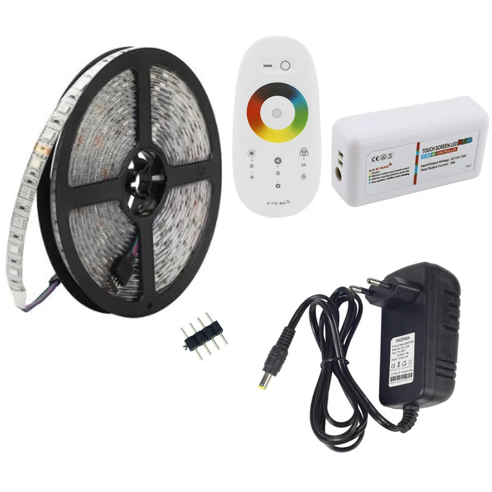 Светодиодная лента 5050 RGB RGBW RGBWW 12 В постоянного тока 5 м 10 20 м|Светодиодные ленты| |