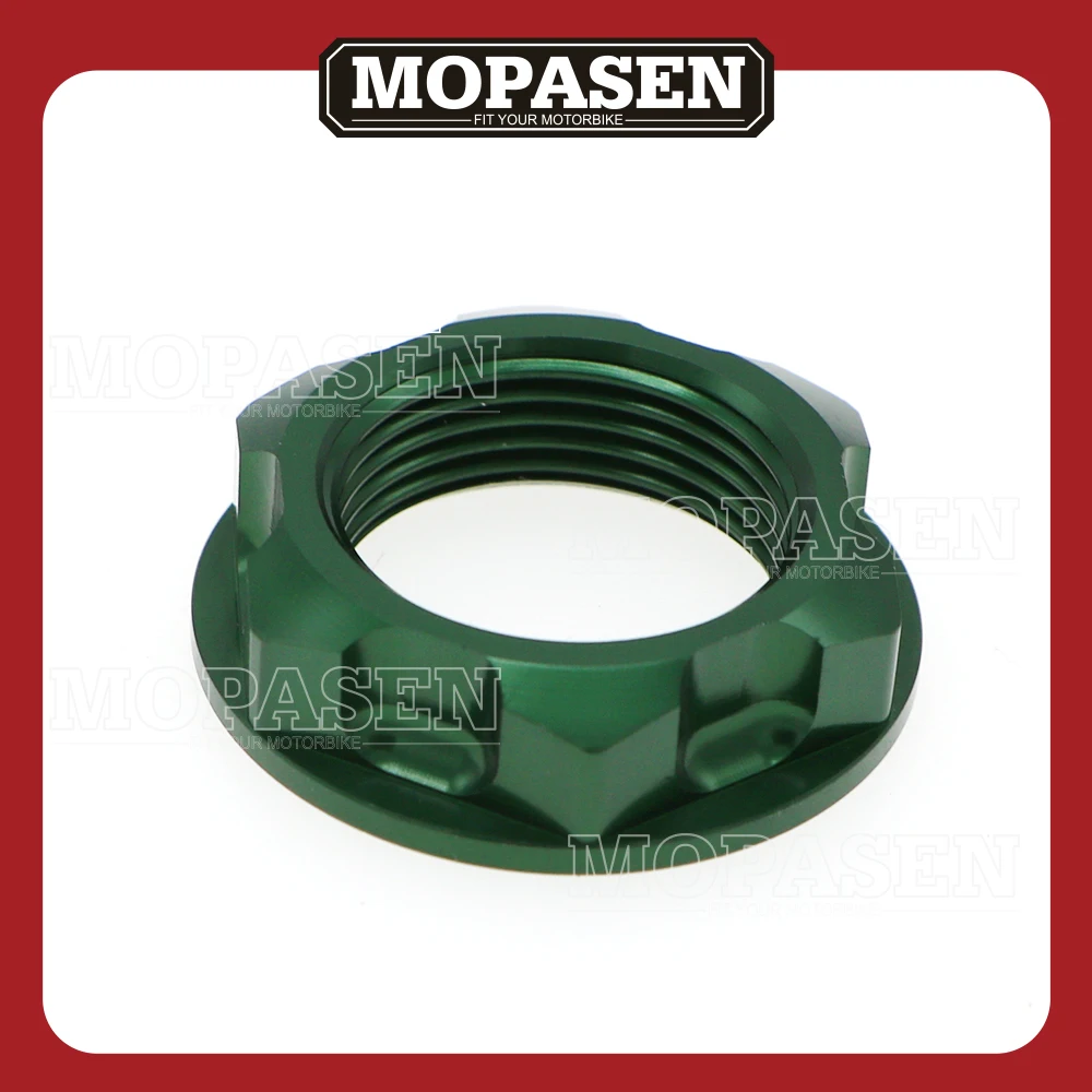 Рулевая гайка Caken для мотоцикла KX125/250 04 08 KX250F 18 KX450F 06 запчасти бесплатная