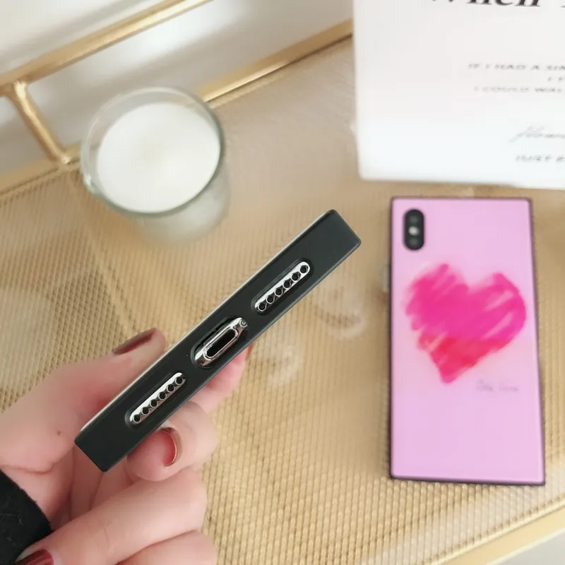 Чехол FTAIDKJ из закаленного стекла для iPhone X 7 8 Plus 6 6S | Мобильные телефоны и