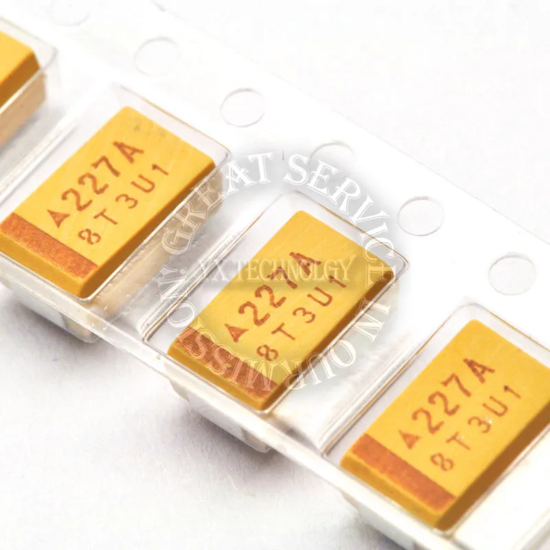 10 шт./пакет 10V 220 мкФ D Тип 7343 точность 10% Танталовый smd конденсатор|smd tantalum capacitor|tantalum
