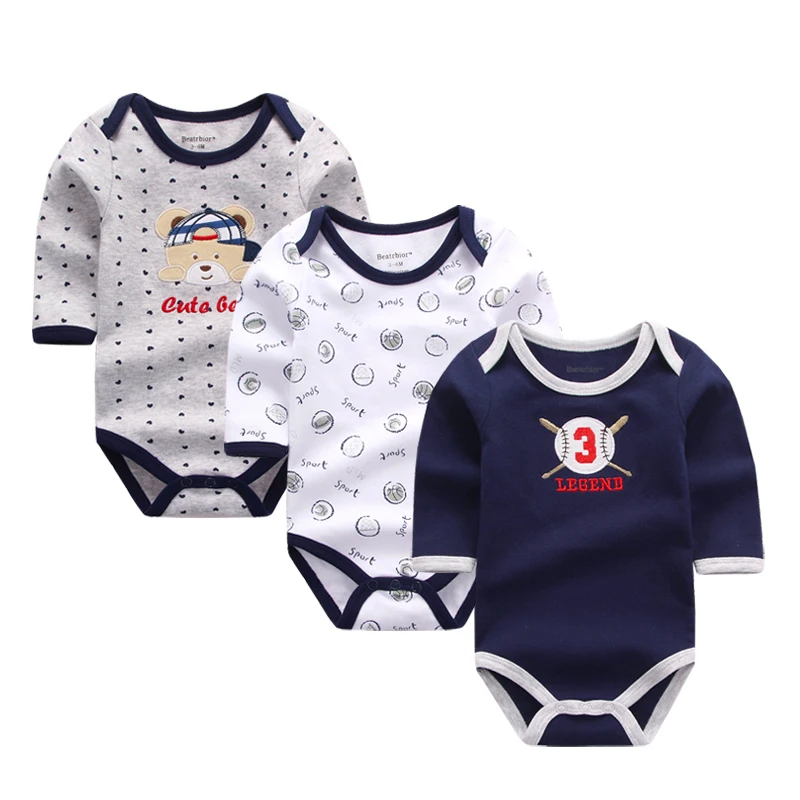 Одежда для маленьких девочек 100% хлопок детские комбинезоны новорожденных