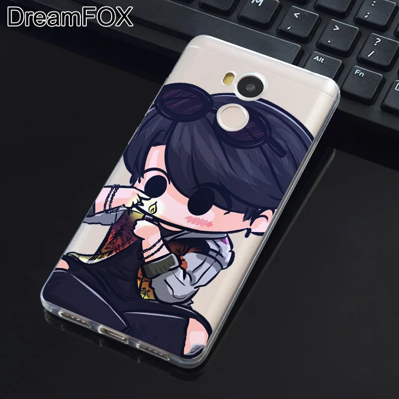 DREAMFOX M149 Tbs маленький персонаж Мягкий ТПУ силиконовый чехол для Xiaomi Redmi Note 3 4 4X5 5A 6 7