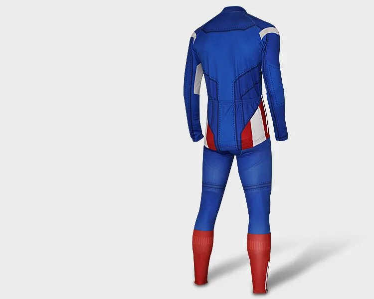 Супер героя "Железный человек" Superman Spiderman Batman Велосипеды Джерси Мужчины с коротким/длинные Велосипеды одежда богемный комплект, roupa ciclismo Велосипеды одежда