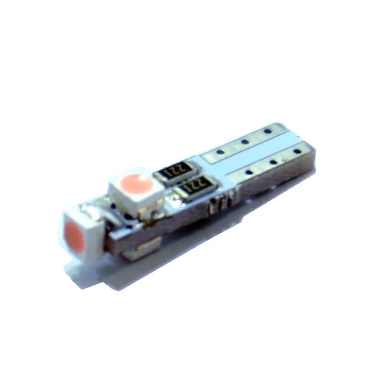 Автомобильный светодиодный светильник AORUNYEBAO 5 шт. T5 3 3528 клиновидный лампа 3SMD