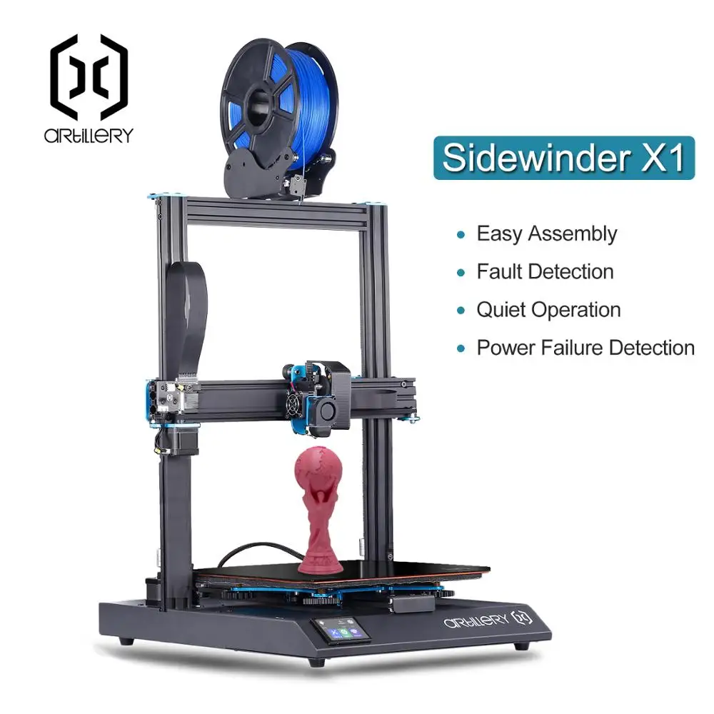 2019 новейший комплект для 3D принтера arliel Sidewinder X1 ультра тихий драйвер