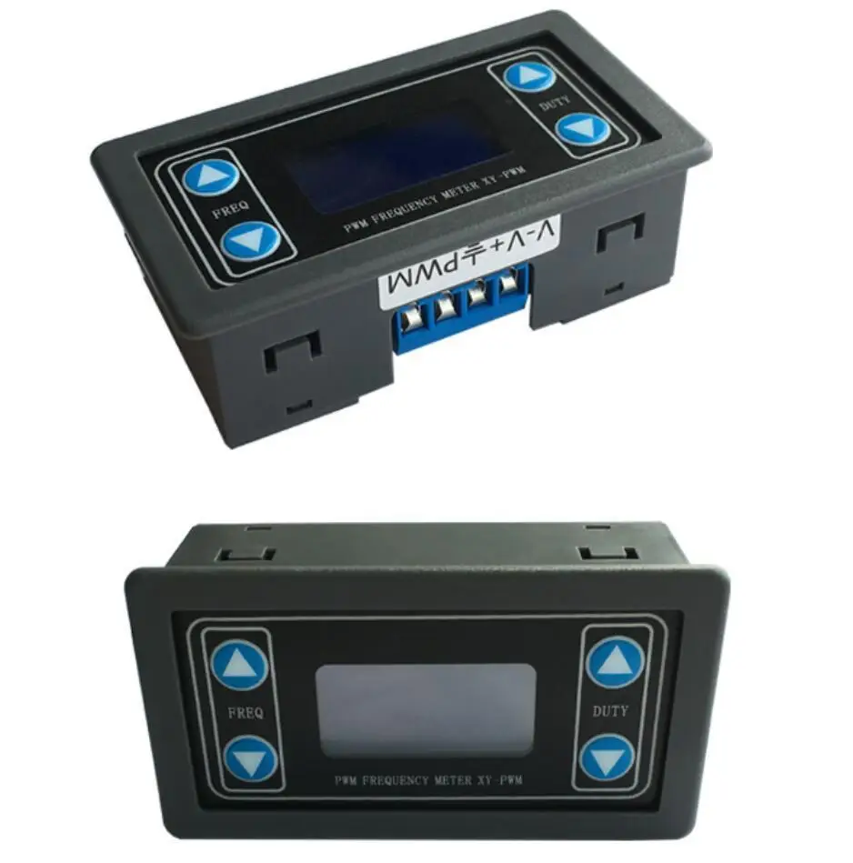 Digital LCD display PWM pulse frequency duty ratio 1HZ~150KHZ adjustable Square wave rectangular signal generator | Электроника