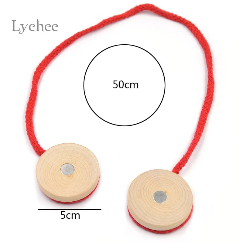 Lychee Life 1 шт. подхватывающий для штор магнитные пряжки зажим Аксессуары штор|curtains