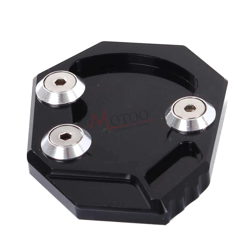 CNC Aluminum Motorcycle Side Stand Pad Enlargement Plate Kickstand Extension for YAMAHA R1 2009 2010 2011 2012 2013 2014 2015 | Автомобили