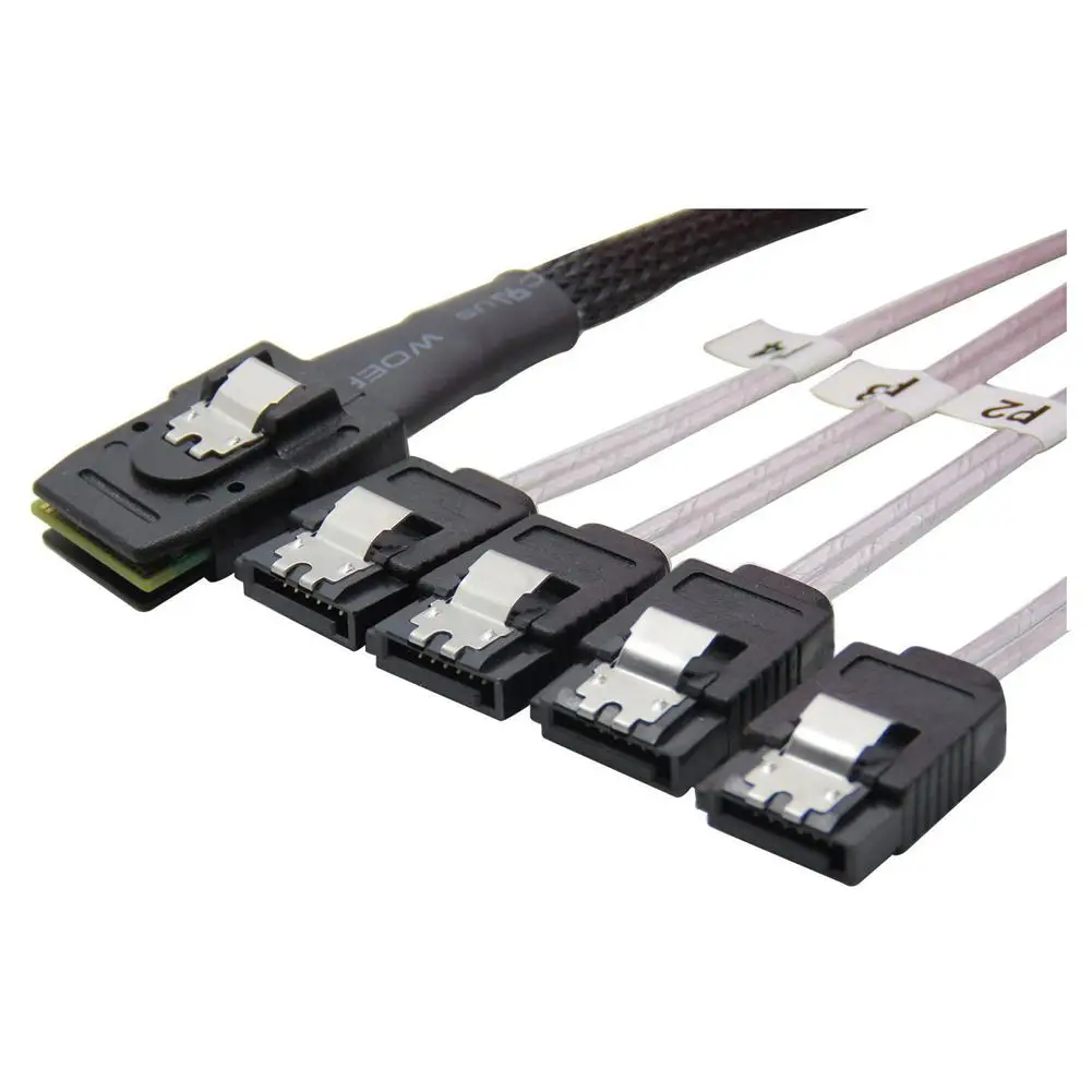 1 м мини SAS SFF 8087 36 PIN к 4 SATA 7 P HD сплиттер Breakout кабель|Кабели передачи данных| |
