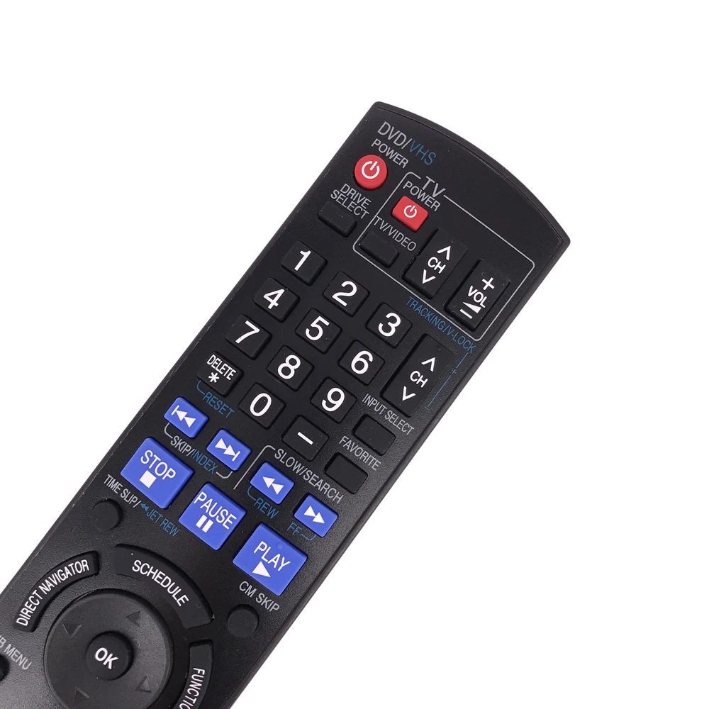 Новый пульт дистанционного управления N2QAYB000197 для PANASONIC DVD VCR Combos DMR-EZ48V EUR7659T50 EUR7659T60
