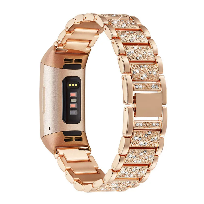 Essidi для женщин и мужчин браслет ремешок для Fitbit Charge 3 фитнес часы из нержавеющей стали ремешок заменить мужчин t для Charge 3 аксессуары