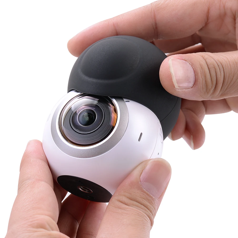 Силиконовая Защитная крышка объектива для samsung gear 360 крышка объектива камеры Мягкая силиконовая защитная крышка объектива камеры против царапин