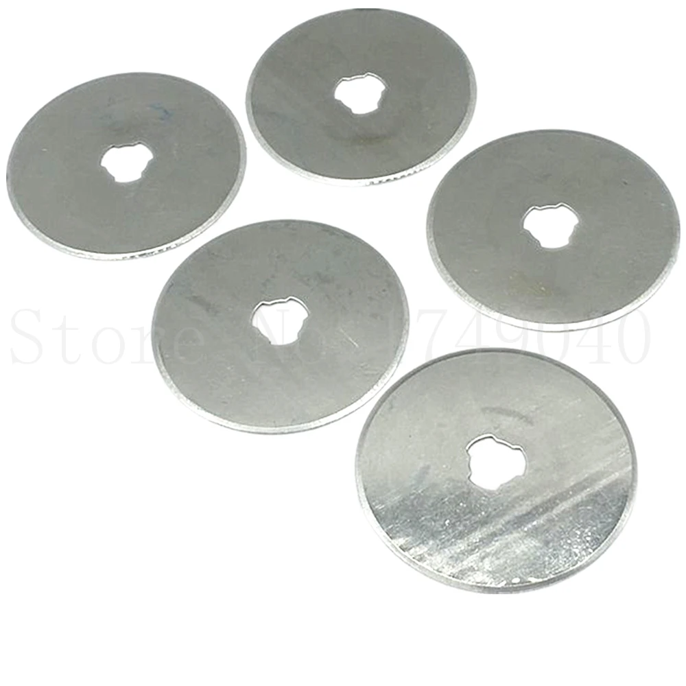 45 мм роторные лезвия резаки ткань бумага круговой резки Лоскутная Кожа ремесло